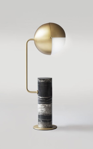 wall lamp with overhead lighting