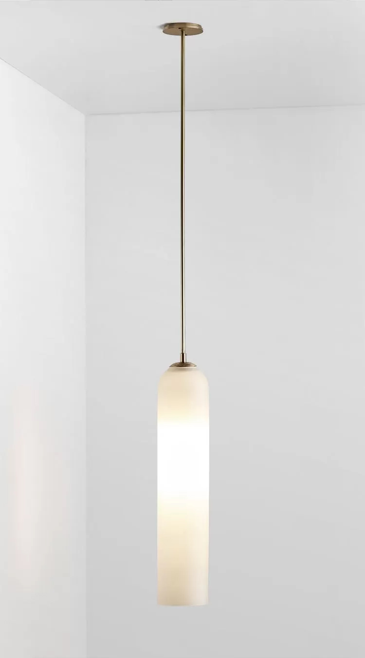 hanging ceiling light with extended bar