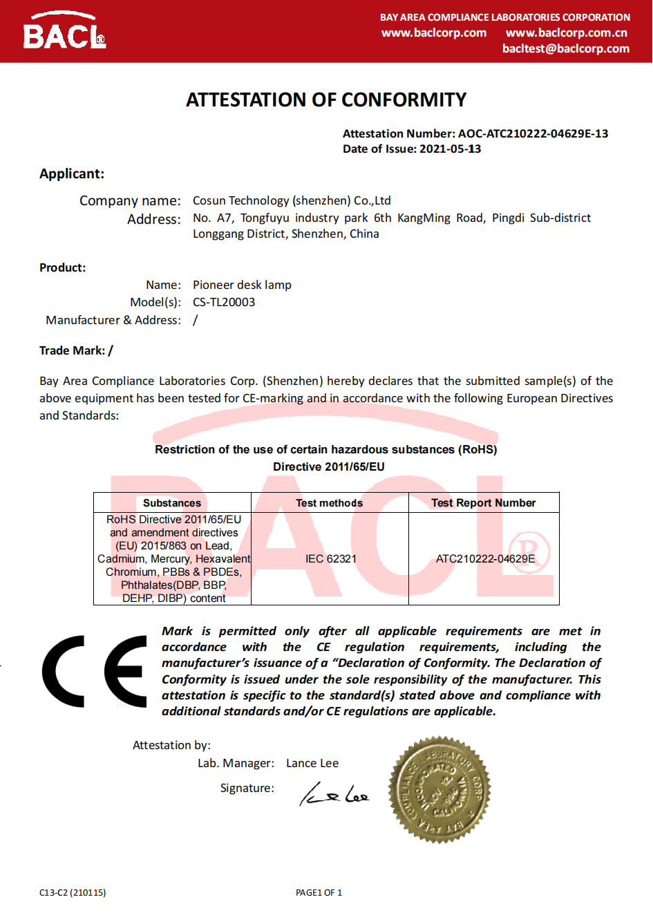 P AOC ATC210222 04629E 13 00